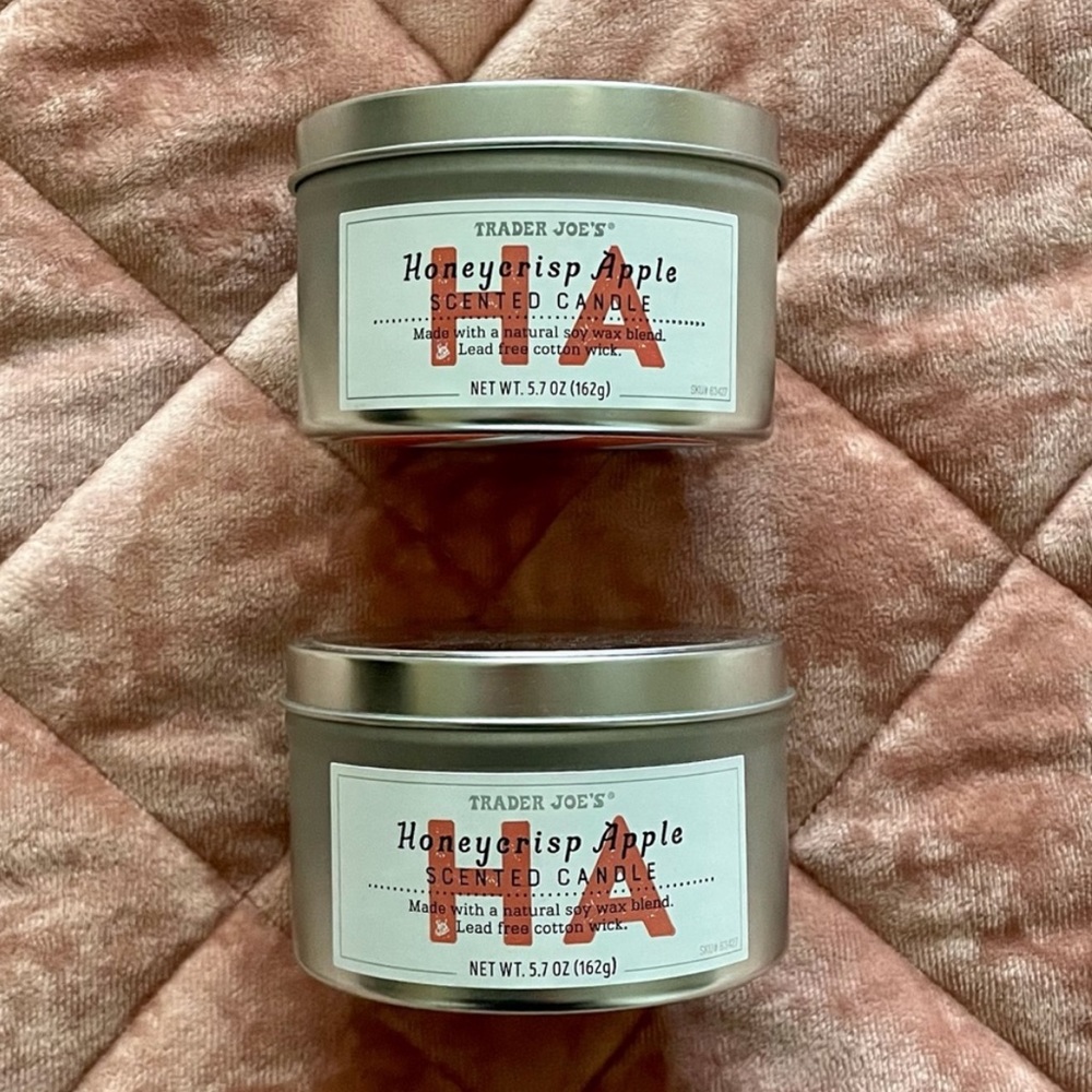 Trader Joe’s Honeycrisp Apple Candles